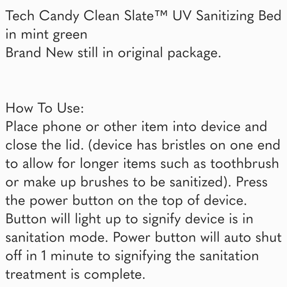Tech Candy UV Sanitizer - Picture 6 of 7